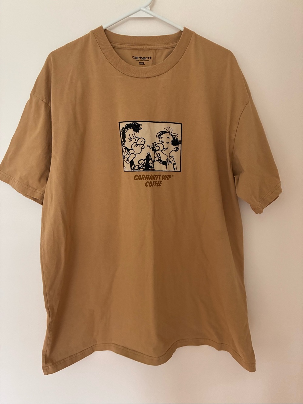 Carhartt WIP Coffee Comic Graphic Tee - Brown